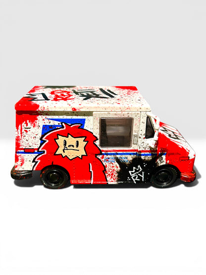 Red Yeti USPS Truck